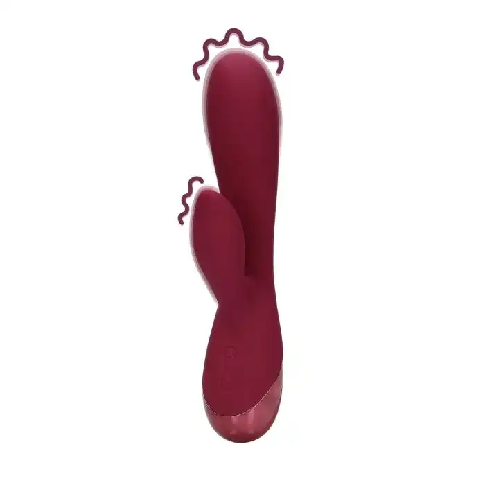 ¡42% DTO! Loveline by Shots Vibrador Conejo Silicona Suave Dark Cherry 162 gr - YOUTHSHOTS by Dr. Fach - Comparador de precios