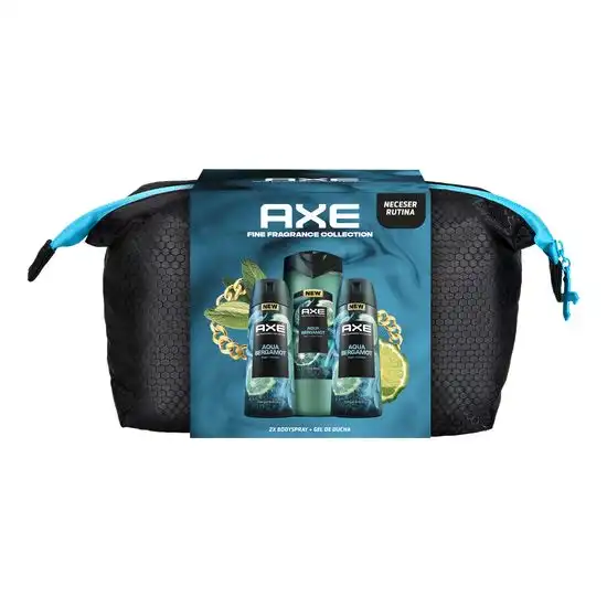 Axe Aqua Bergamota Neceser Rutina 1 und Set de Higiene Personal - Axe - Comparador de precios