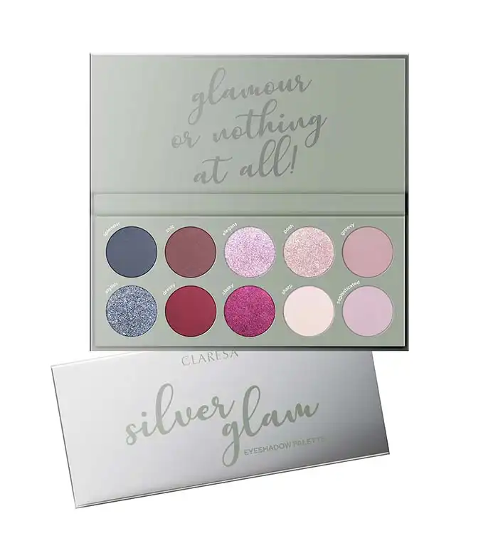 Claresa - *Up 2U* - Paleta de sombras de ojos - Silver Glam - Claresa - Comparador de precios