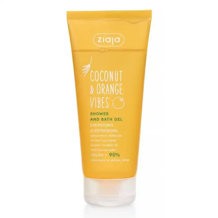 Coconut-Orange Gel de Baño Energizante 200 ml - Ziaja - Comparador de precios