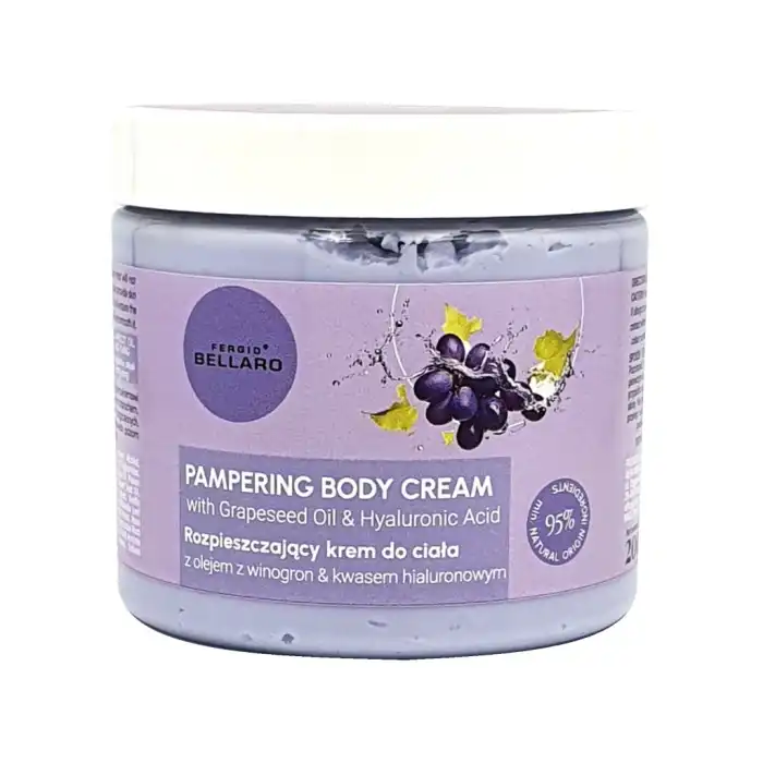 Crema Corporal con Aceite de Semilla de Uva y Ácido Hialurónico 200 ml - Fergio Bellaro - Comparador de precios