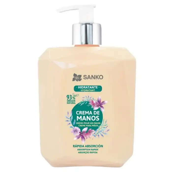 Crema de Manos Hidratante 400 ml - Sanko - Comparador de precios