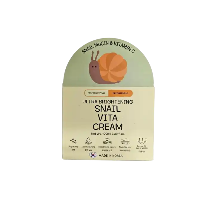 Crema Facial Iluminadora Snail Vita Cream 100 ml - Bonny Hill - Comparador de precios