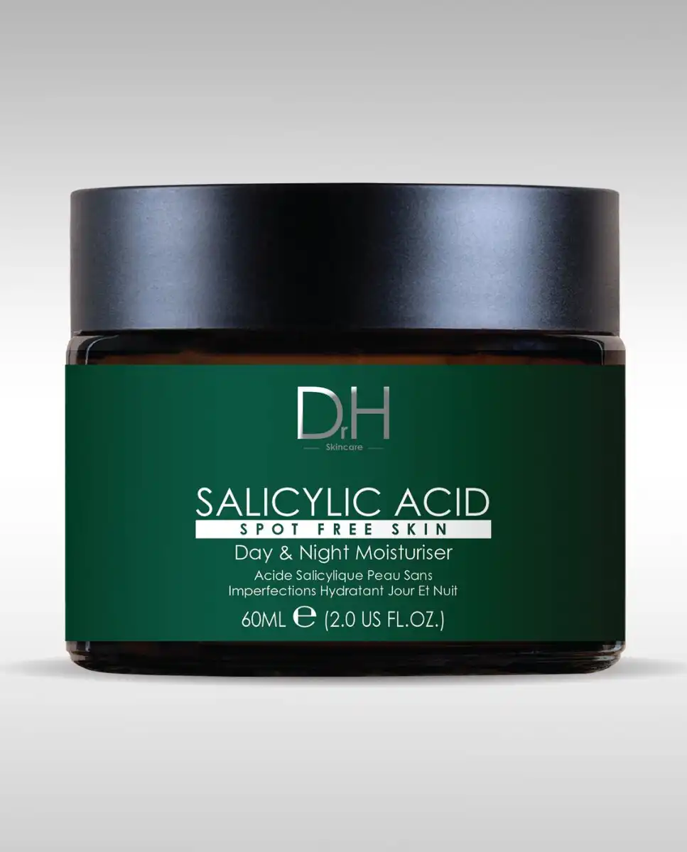 Crema hidratante de día y noche con ácido salicílico Dr H 60ml 700 - skinChemists - Comparador de precios