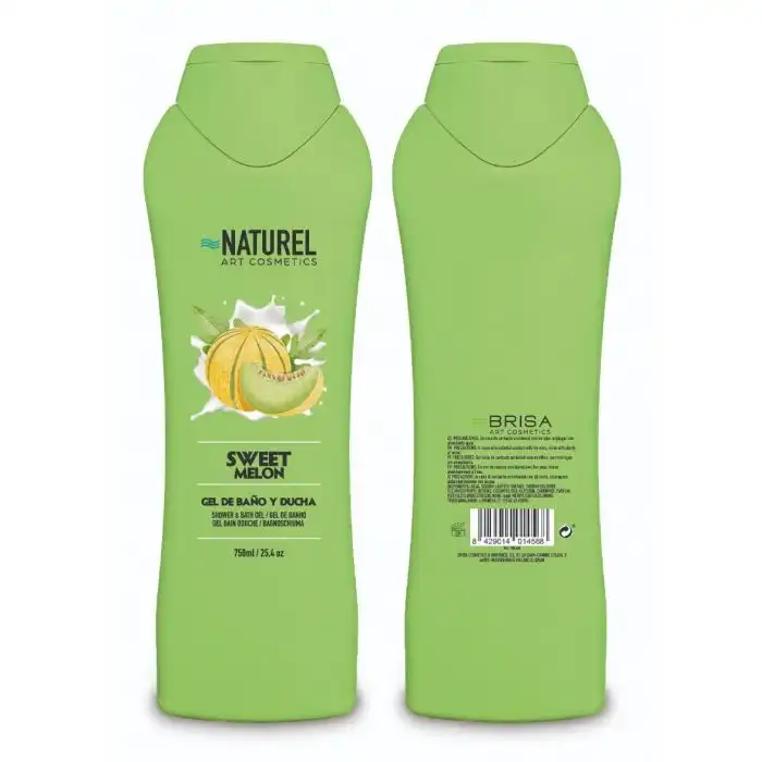 Gel de Ducha y Baño Sweet Melon 750 ml - Naturel Art Cosmetics - Comparador de precios