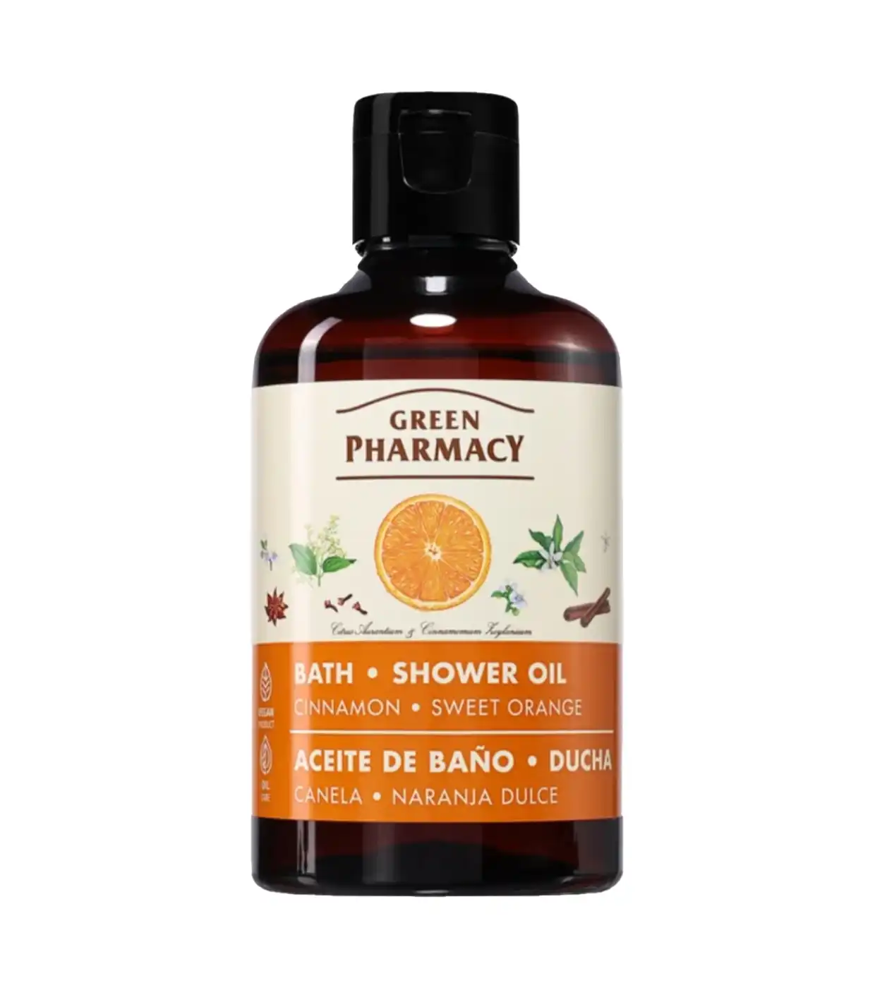 Green Pharmacy - Aceite de baño - Mandarina y canela - Green Pharmacy - Comparador de precios