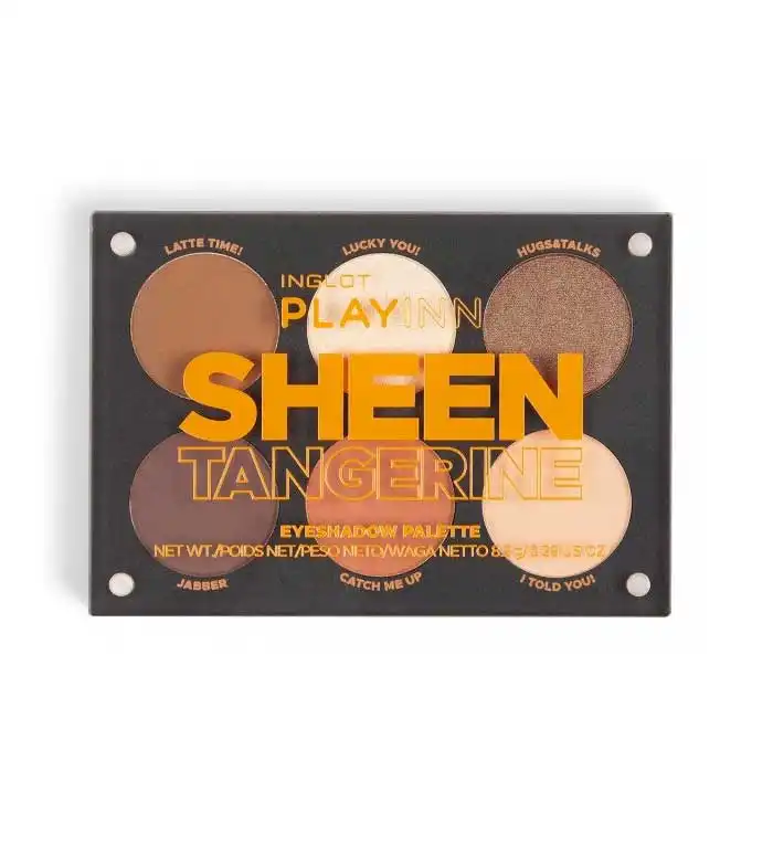 Inglot - Paleta de sombras de ojos Playinn - Sheen Tangerine - INGLOT - Comparador de precios