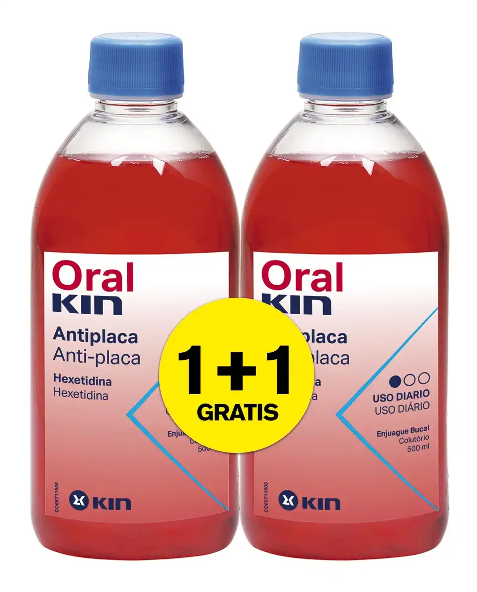 Kin - Pack 2 X 1 Enjuague Bucal Antiséptico Oral - Kin - Comparador de precios