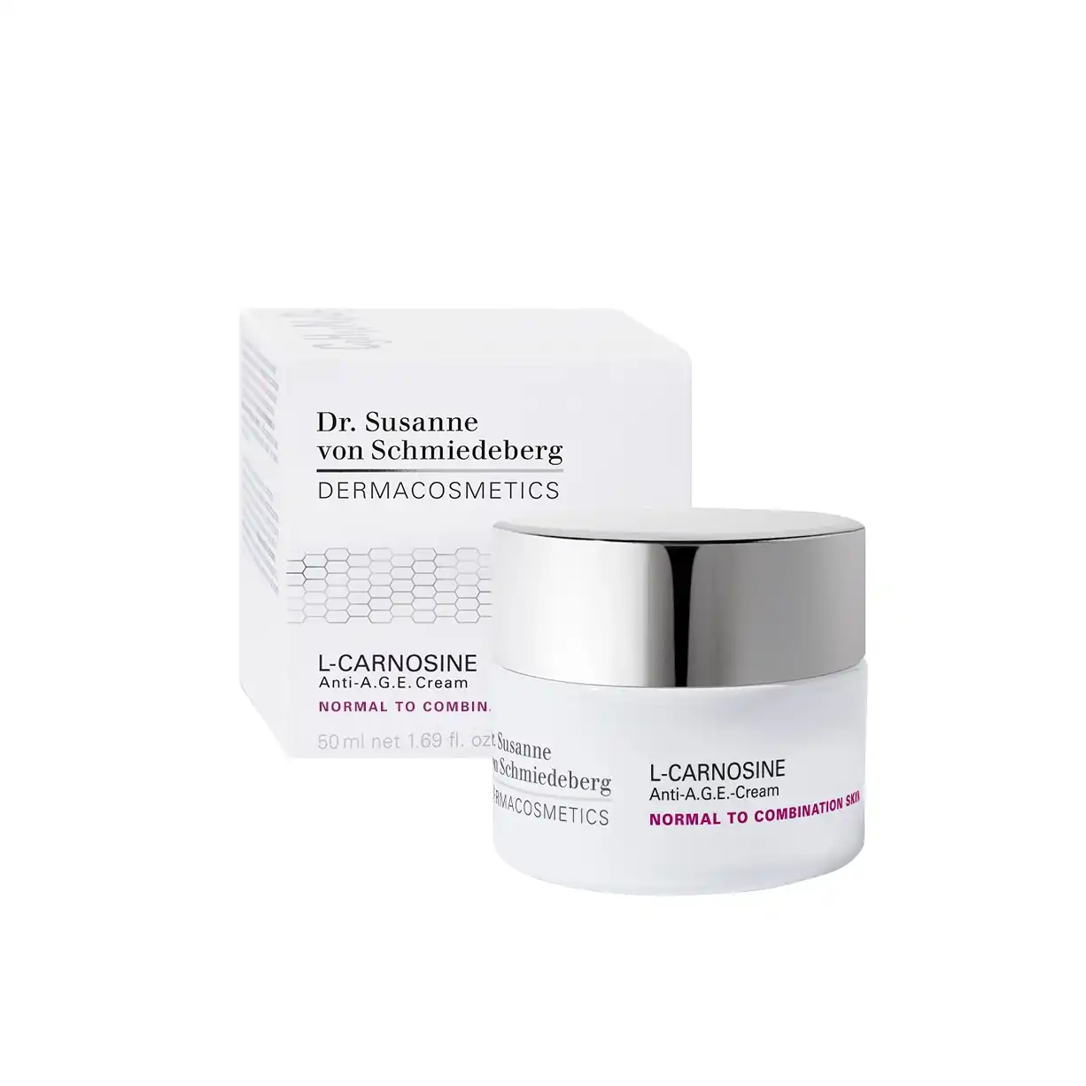 L-Carnosine Anti-A.G.E. Normal to Combination Crema facial 50 ml - Dr. Susanne von Schmiedeberg - Comparador de precios