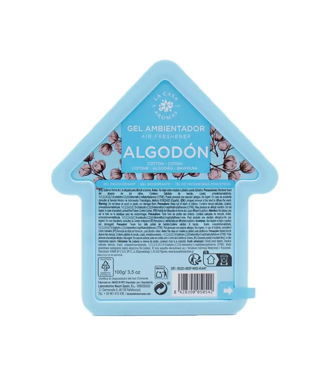 La Casa de los Aromas - Ambientador en gel - Algodón - La Casa de los Aromas - Comparador de precios