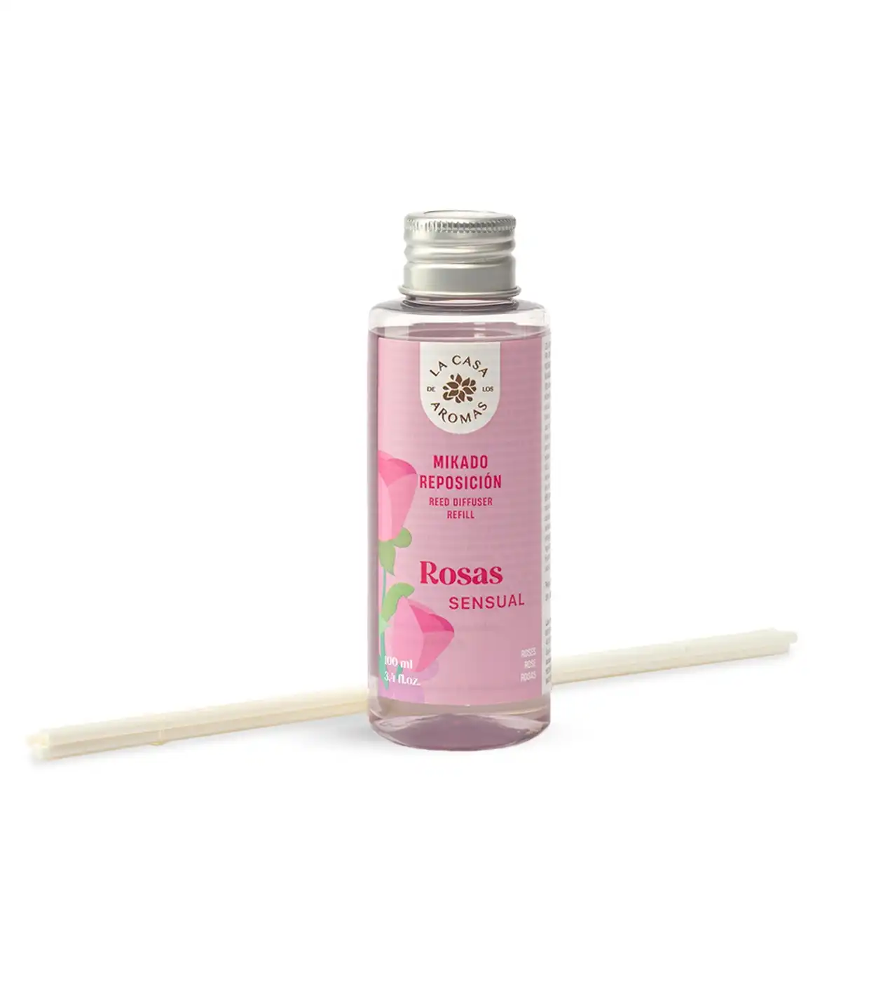 La Casa de los Aromas - Recarga ambientador mikado 100ml - Rosas - La Casa de los Aromas - Comparador de precios