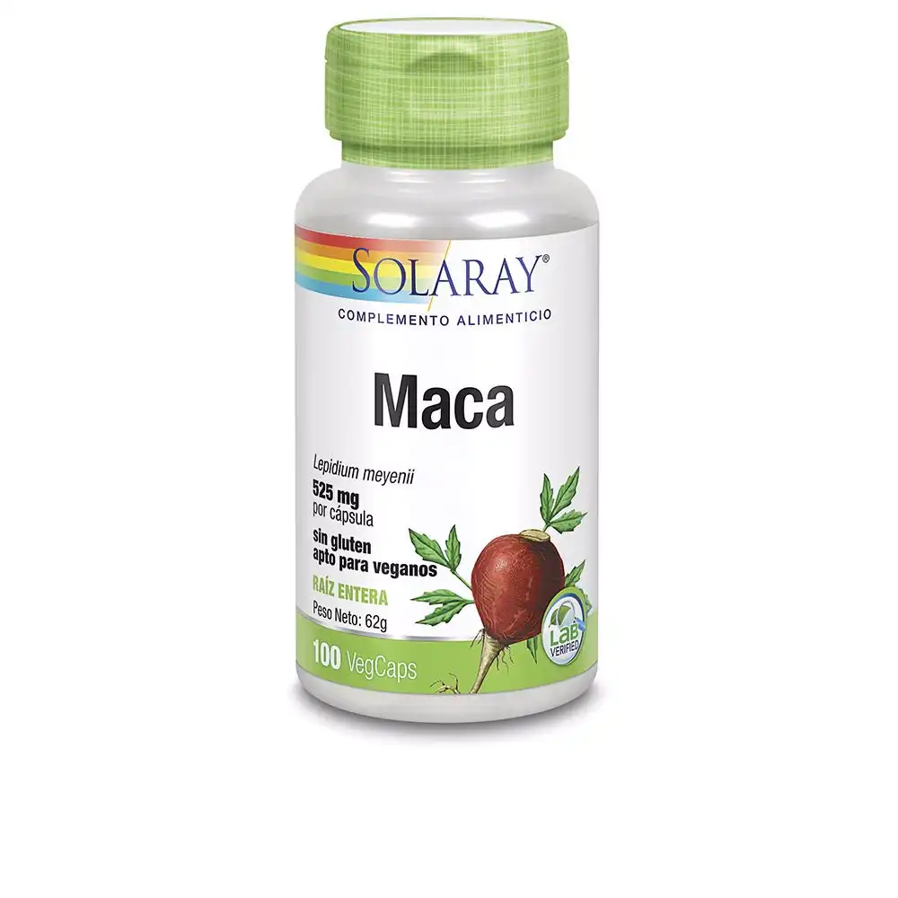 Maca 525 mg - 100 vegcaps - Solaray - Comparador de precios