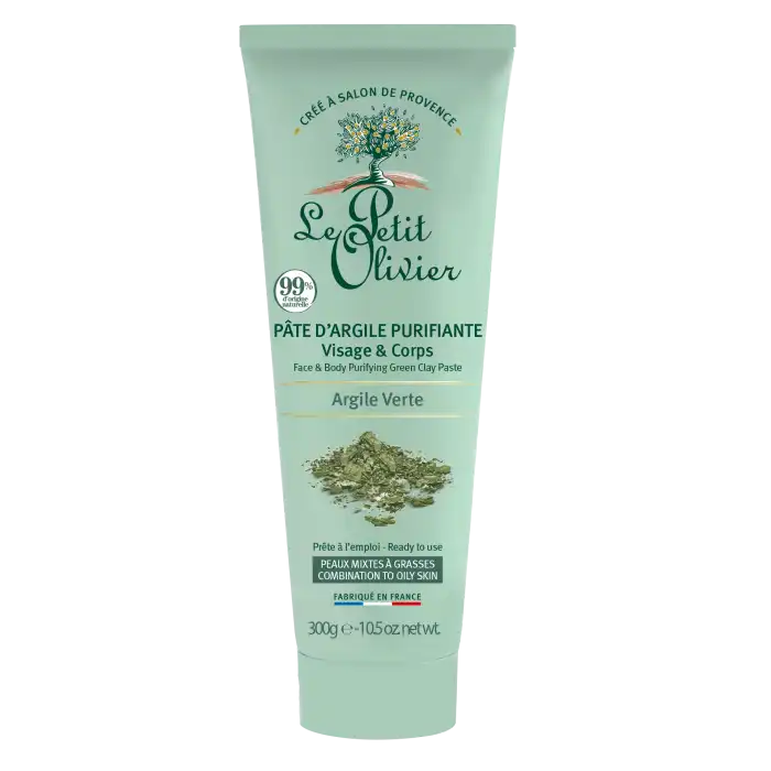 Mascarilla de Arcilla Verde Purificadora 300 gr - Le Petit Olivier - Comparador de precios