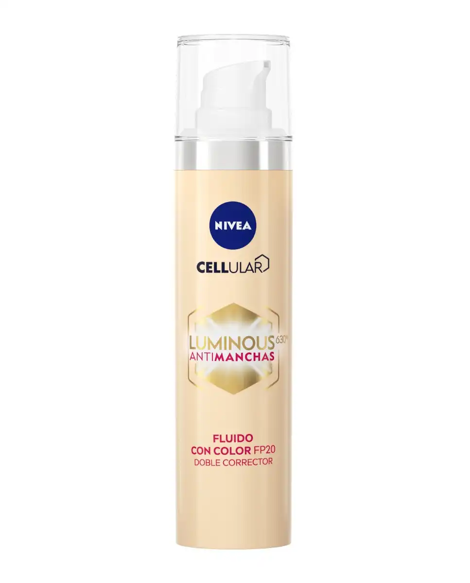 NIVEA - Fluido Con Color Doble Corrector Luminous 630º Antimanchas FP20 Cellular - Nivea - Comparador de precios