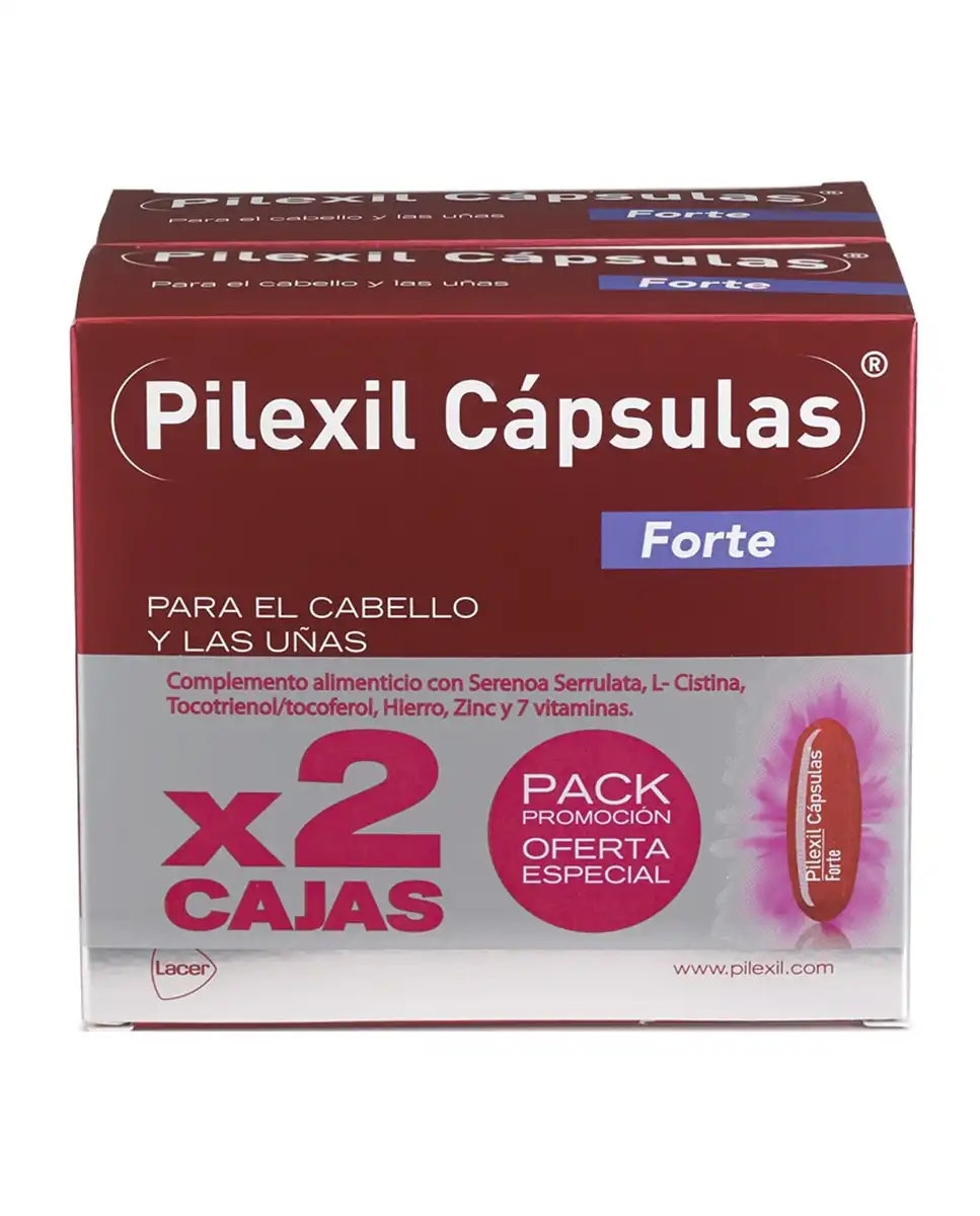 Pilexil - Duplo Cápsulas Anticaída Forte - Pilexil - Comparador de precios