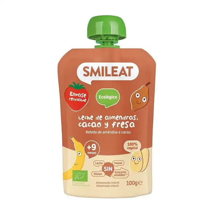 Pouch Almendra, Cacao y Fresa 100 gr - SMILEAT - Comparador de precios