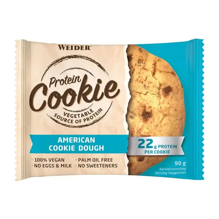 Protein Cookie American Cookie Dough Snack de proteínas 90 gr - Weider - Comparador de precios
