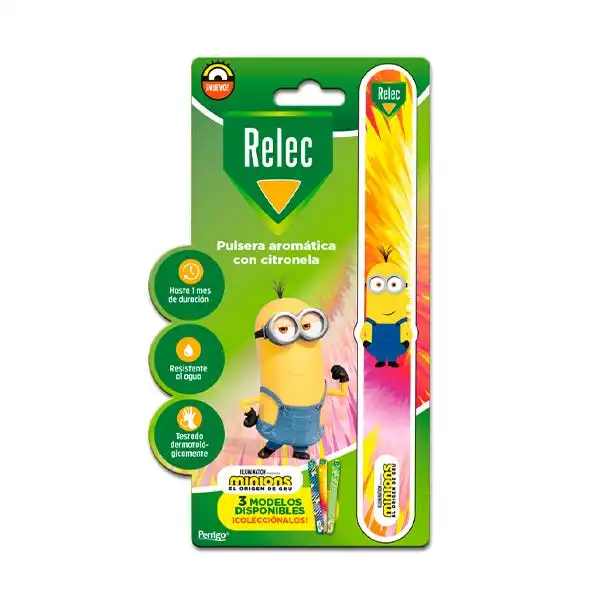 Pulsera Minions Rosa - Relec - Comparador de precios