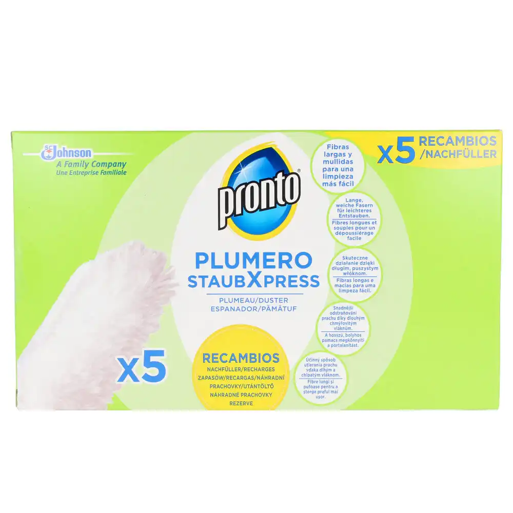 Recambio plumero atrapa polvo 5 unidades - Pronto - Comparador de precios