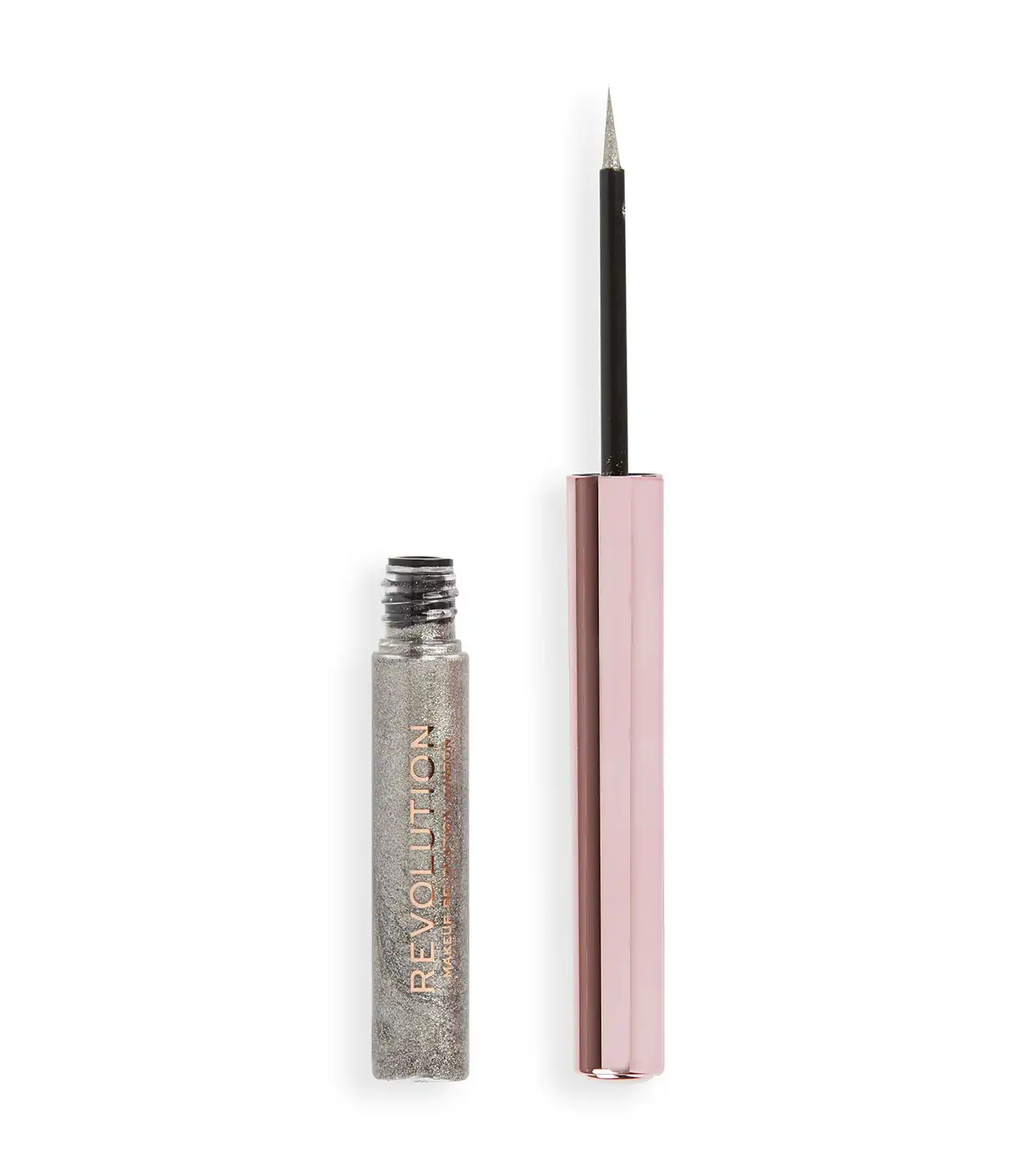 Revolution - Delineador de ojos líquido Super Flick - Silver - Makeup Revolution - Comparador de precios