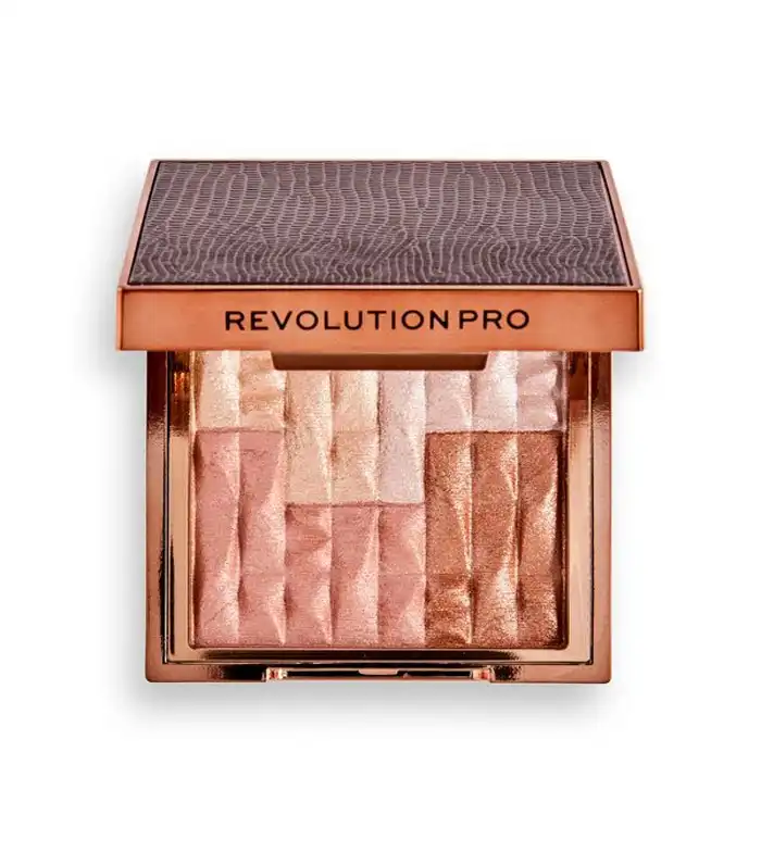 Revolution Pro - *Goddess Glow* - Iluminador y bronceador en polvo Shimmer Brick - Afterglow - REVOLUTION PRO - Comparador de precios