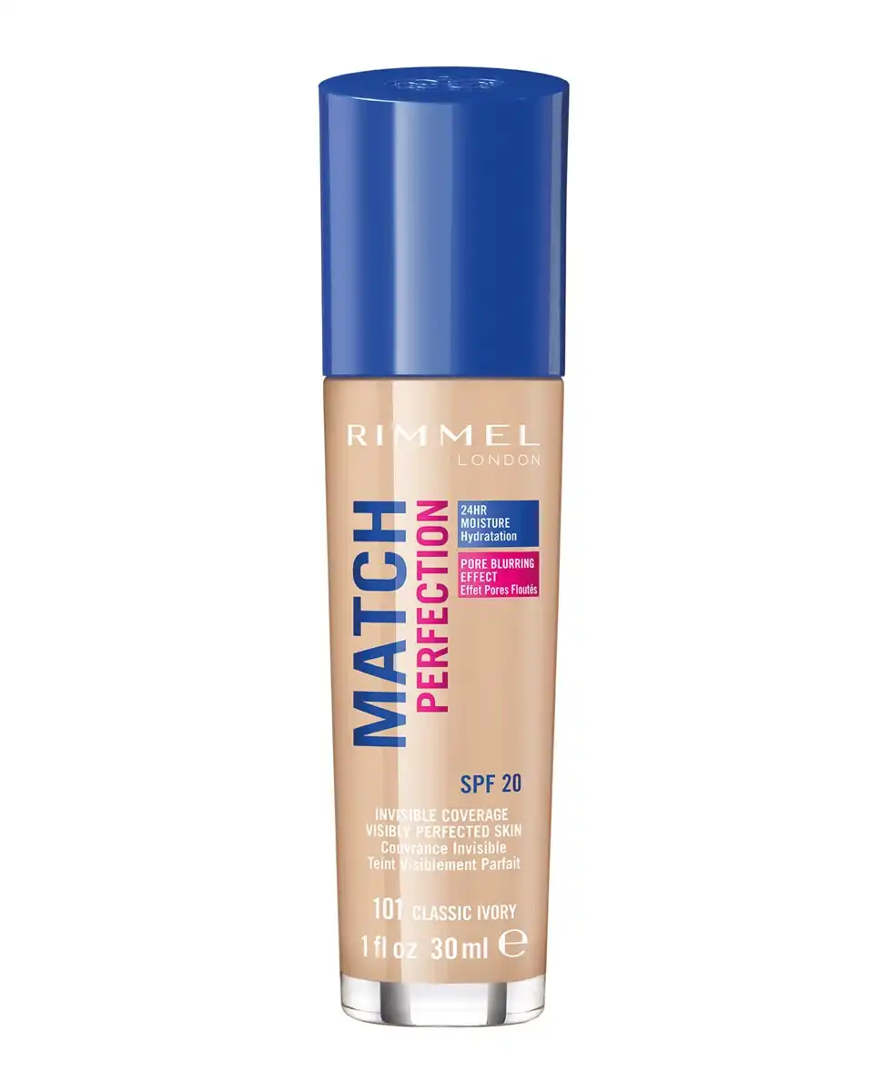 Rimmel - Base De Maquillaje Match Perfection Foundation - Rimmel - Comparador de precios