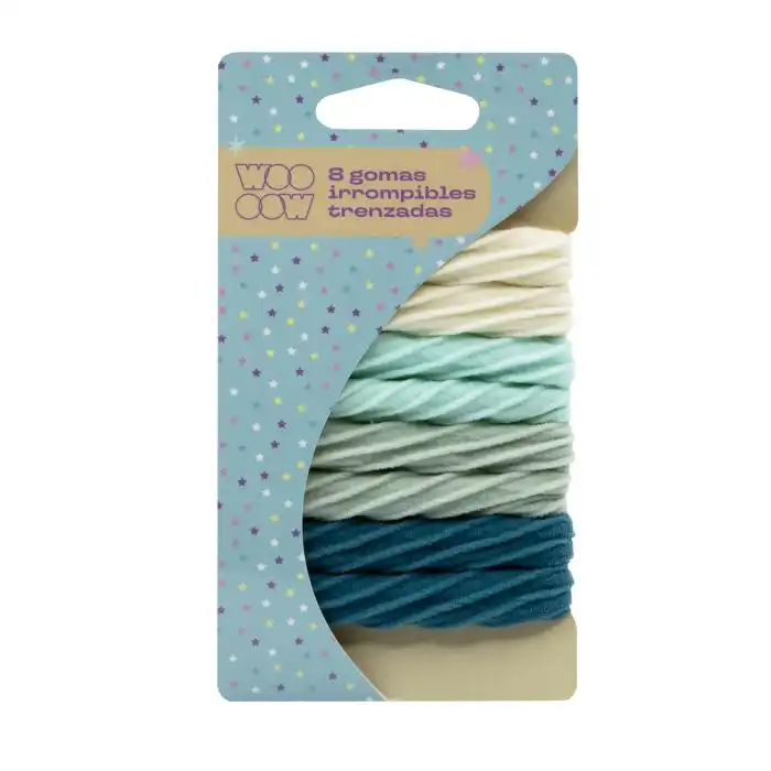 Set  Gomas Irrompibles Trenzadas - Woo oow - Comparador de precios