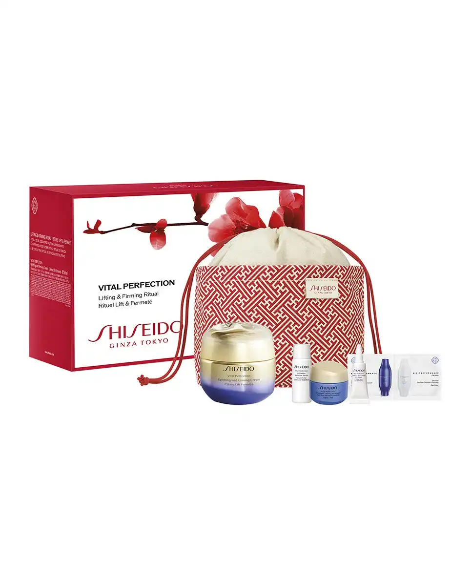 Shiseido - Estuche regalo Crema 24 horas Vital Perfection Uplifting and Firming Cream Pouch Shiseido. - Shiseido - Comparador de precios