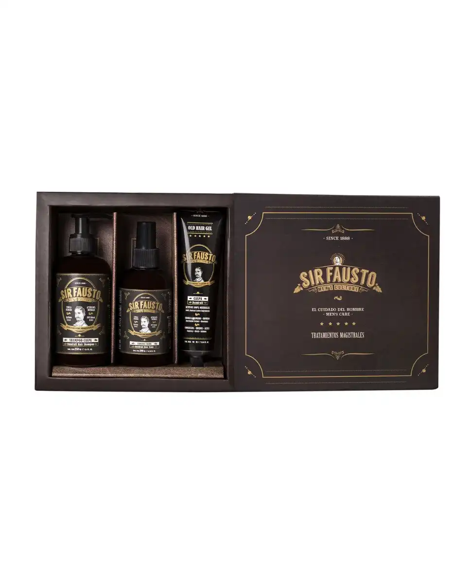 SIR FAUSTO - Estuche de regalo Champú Anticaspa Sir Fausto. - Sir Fausto - Comparador de precios
