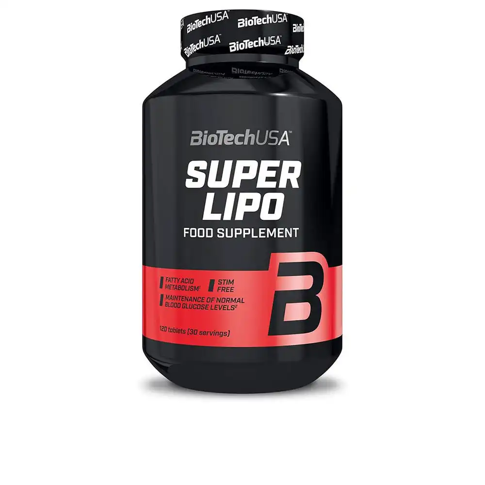 Super Lipo 120 tabletas - Biotech Usa - Comparador de precios