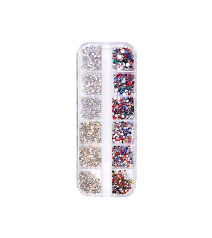 Varios - Brillantes para decoración de uñas - Multicolor maxi - Varios - Comparador de precios