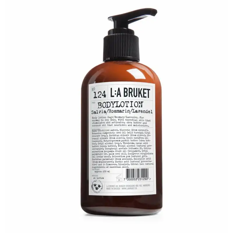 124 body lotion salvia /romero/lavanda - L:a Bruket - Comparador de precios