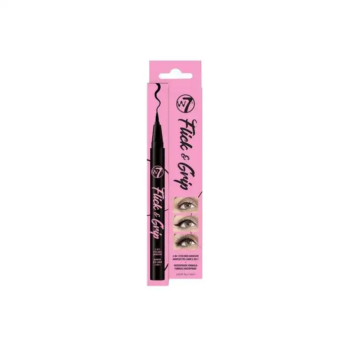 Adhesivo pestañas postizas Flick - Grip 2-In-1 Eyeliner Pen - W7 - Comparador de precios