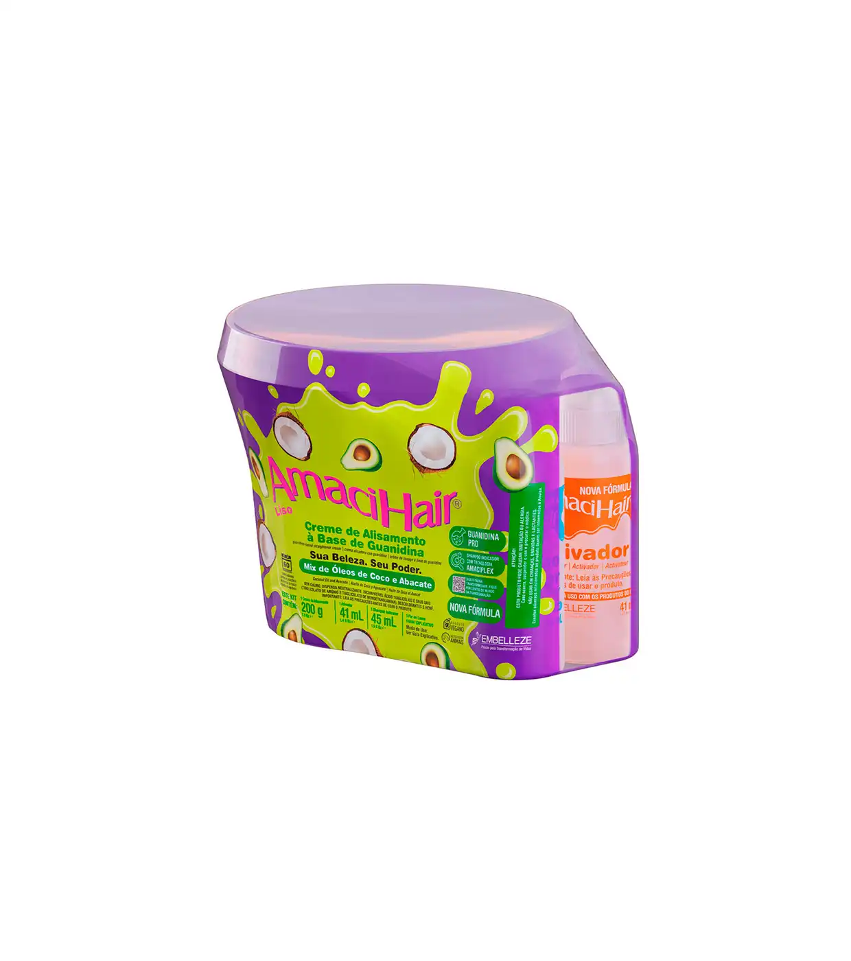 Amacihair - Kit de Alisado Permanente - Aguacate y Coco - AmaciHair - Comparador de precios
