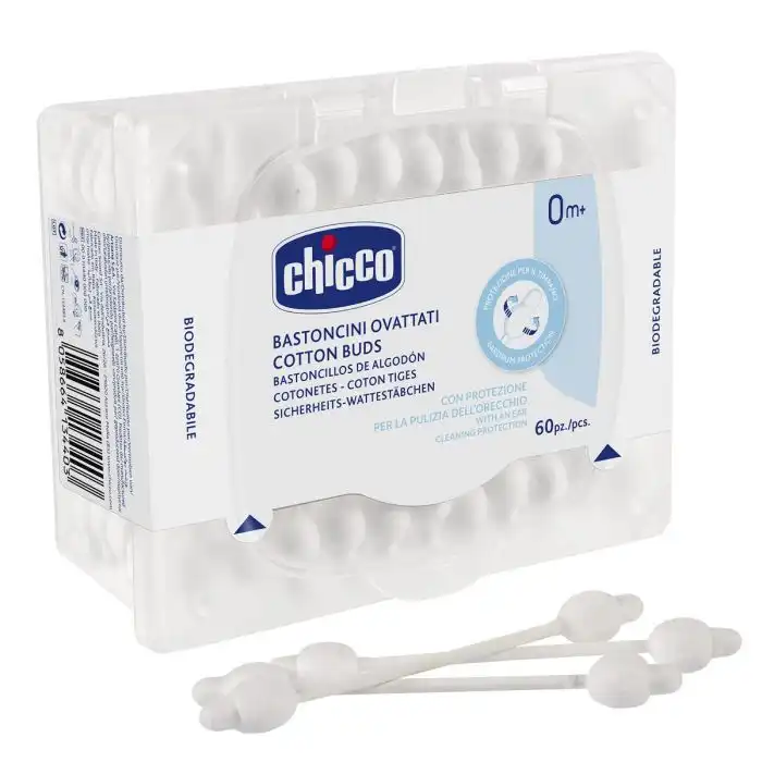 Bastoncillos Hisopos Algodón 0M+ - Chicco - Comparador de precios