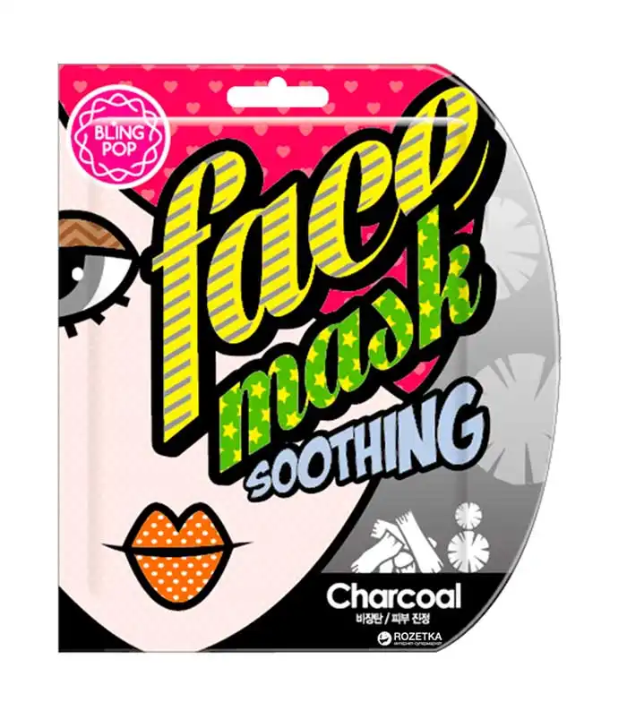 Bling Pop - Mascarilla facial hidratante con carbón vegetal y bambú - Bling Pop - Comparador de precios