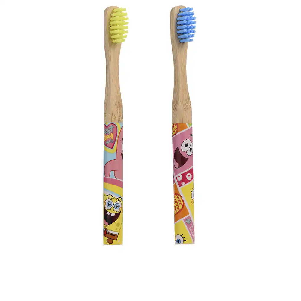 Bob Esponja Cepillo De Dientes Bambú lote 2 pz - TAKE CARE - Comparador de precios