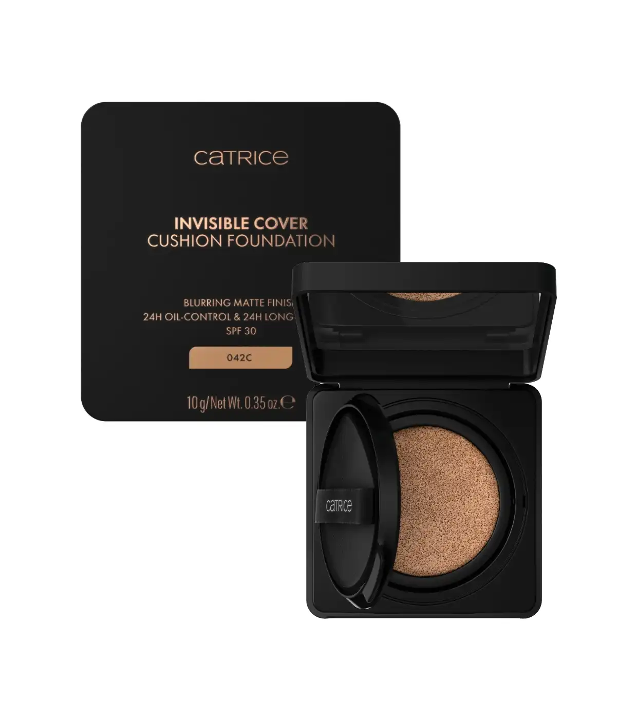 Catrice - *Glass Cloud* - Base de maquillaje Invisible Cover Cushion Foundation - C042C - CATRICE - Comparador de precios