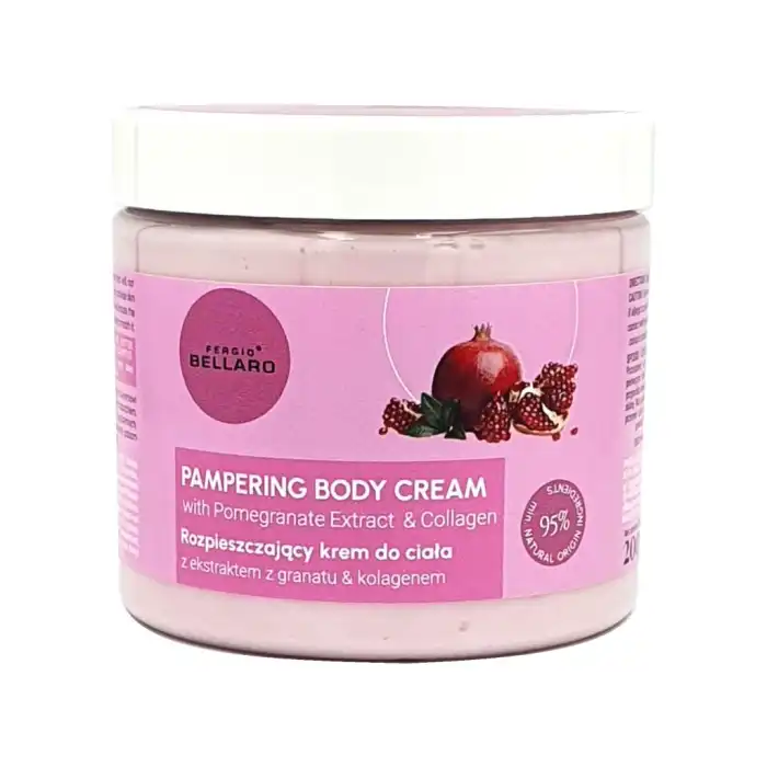 Crema Corporal con Extracto de Granada y Colágeno 200 ml - Fergio Bellaro - Comparador de precios