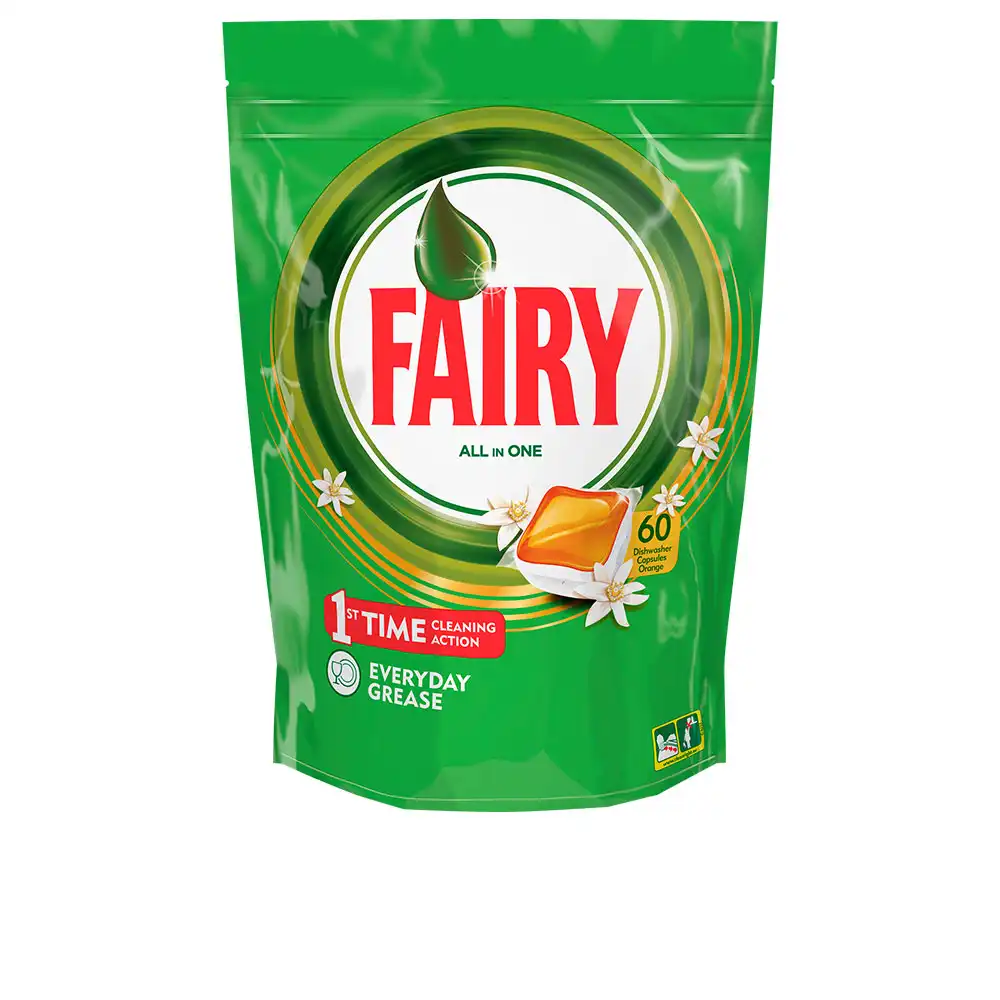 Fairy Todo En 1 Naranja lavavajillas 60 cápsulas - Fairy - Comparador de precios