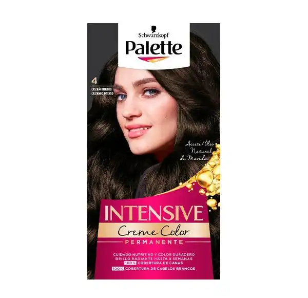 Intensive Creme Color 4 Castaño Intenso - Palette - Comparador de precios