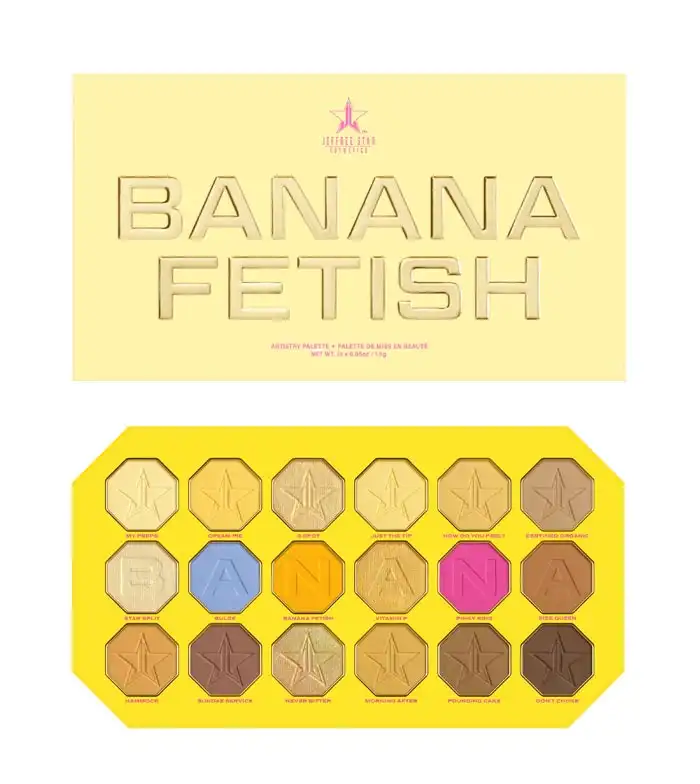 Jeffree Star Cosmetics - *Banana Fetish* - Paleta de sombras de ojos Artistry Banana Fetish - Jeffree Star Cosmetics - Comparador de precios