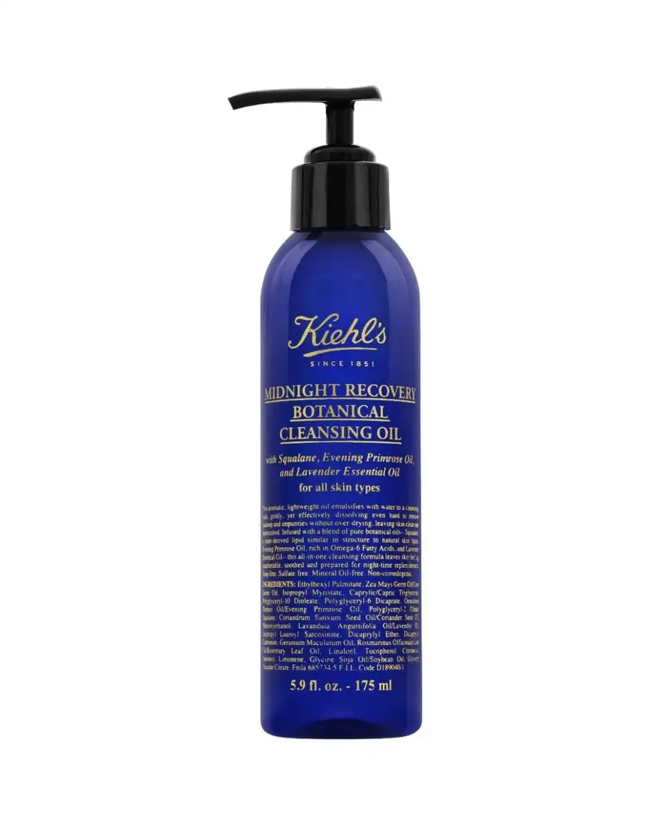 Kiehl's - Limpiador Facial Midnight Recovery Botanical Cleansing Oil 175 Ml - Kiehls - Comparador de precios