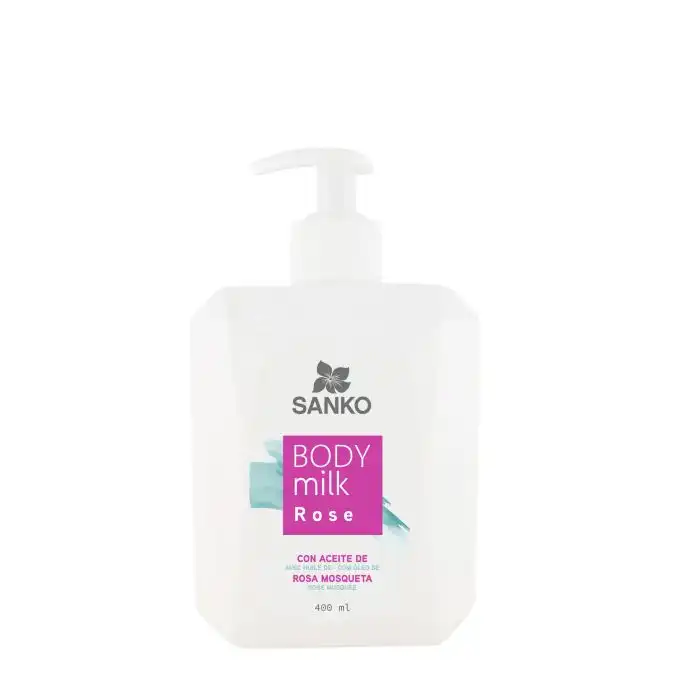 Leche Corporal con Aceite de Rosa Mosqueta 400 ml - Sanko - Comparador de precios