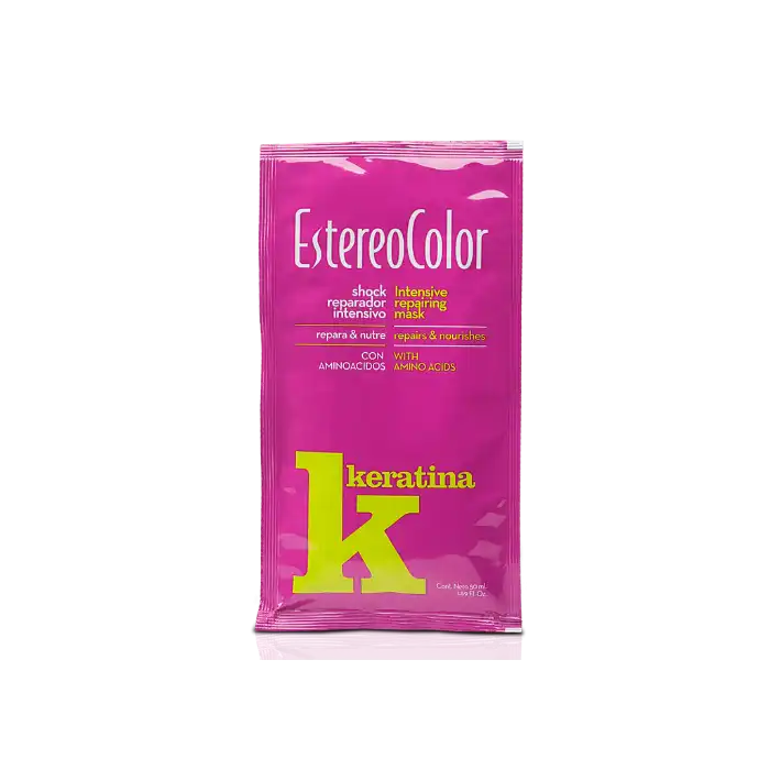 Mascarilla Capilar Shock Reparador Intensivo 50 ml - EstereoColor - Comparador de precios