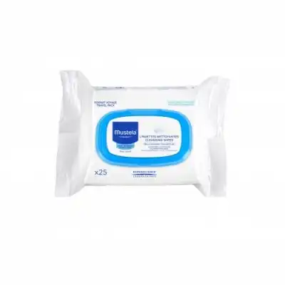 Mustela Mustela Toallitas Limpiadoras con Dispensador, 25 un - Mustela - Comparador de precios