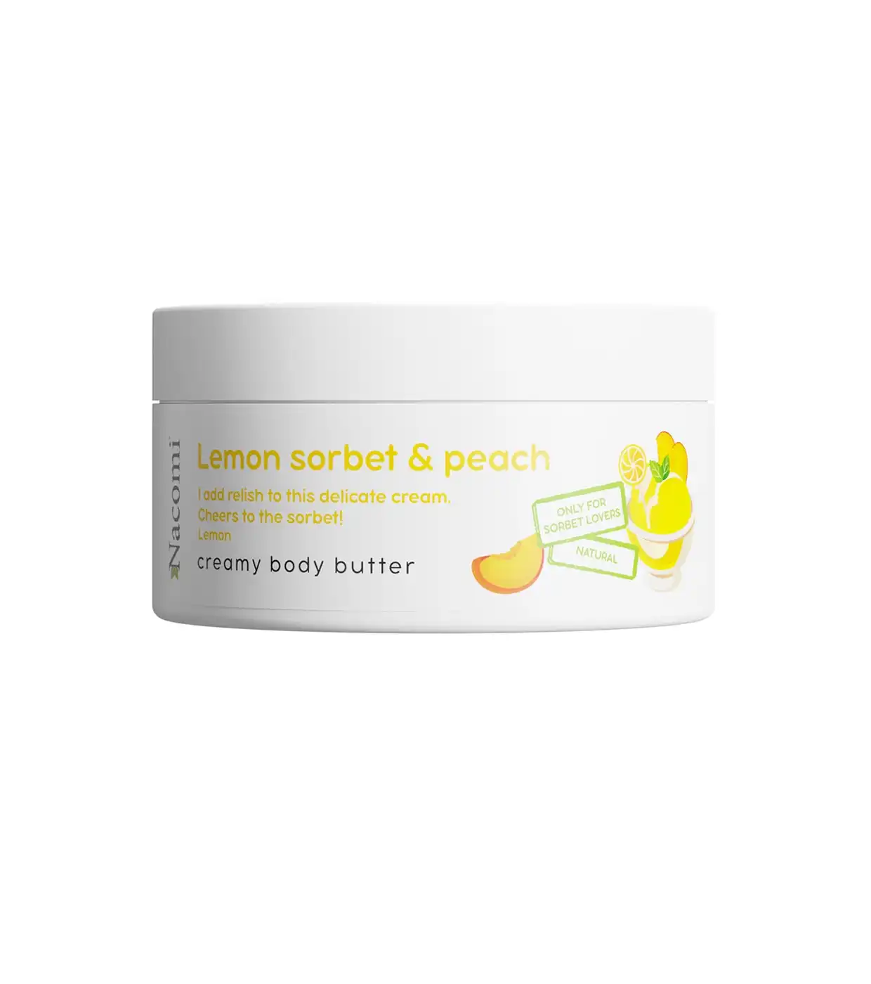 Nacomi - Manteca corporal - Peach Sorbet & Lemon - Nacomi - Comparador de precios
