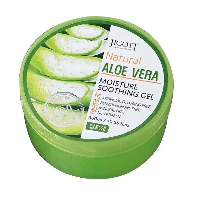 Natural Aloe Vera Moisture Soothing Gel 300 ml - Jigott - Comparador de precios