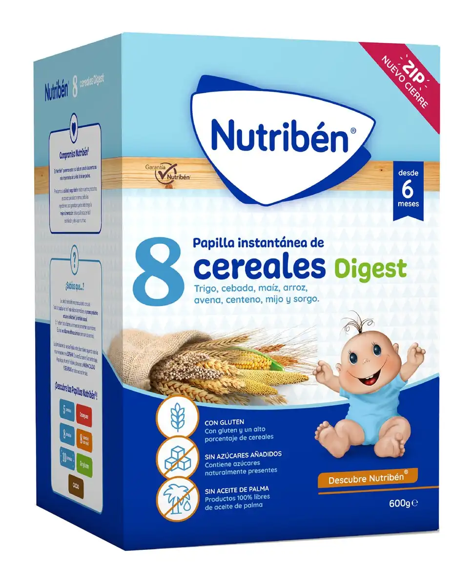 Nutribén® - Papilla 8 Cereales Efecto Bífidus - Nutribén® - Comparador de precios
