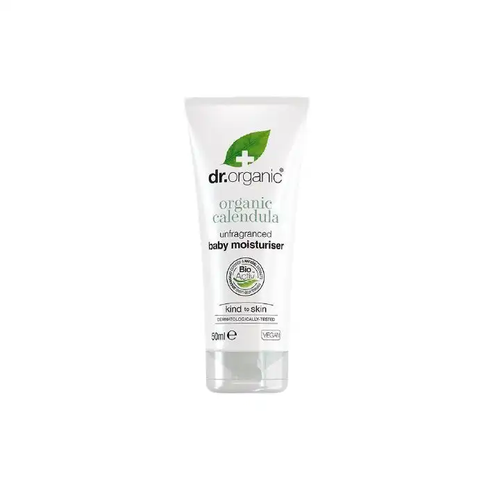 Organic Caléndula Crema hidratante para bebé sin perfume 50 ml - Dr Organic - Comparador de precios